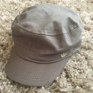 Adidas Unisex Baker Boy Hat Khaki Canvas Cap L/XL
